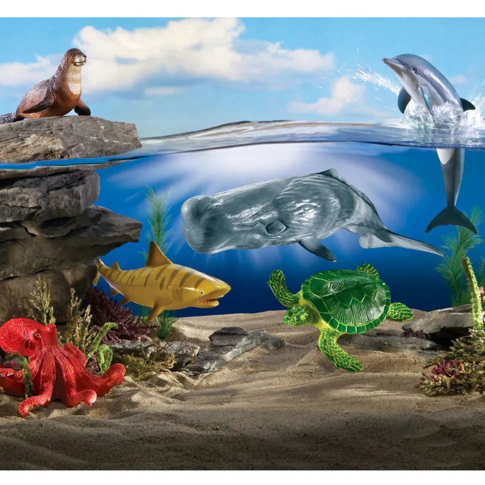 Kaempe Havdyr, 6 Stk