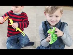 Kaempe Krybdyr Og Padder, 5 Stk