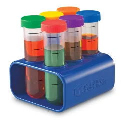 Kaempe Reagensglas Med Stativ, 6 Stk.