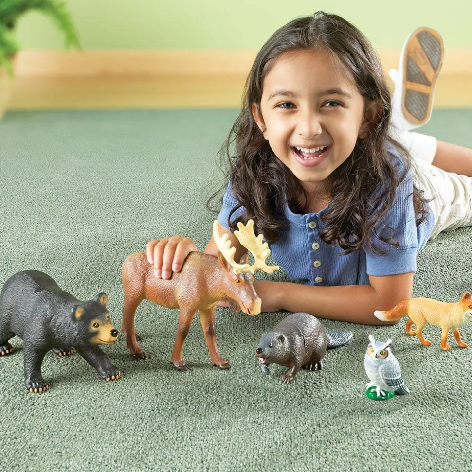 Kaempe Skovdyr, 5 Stk