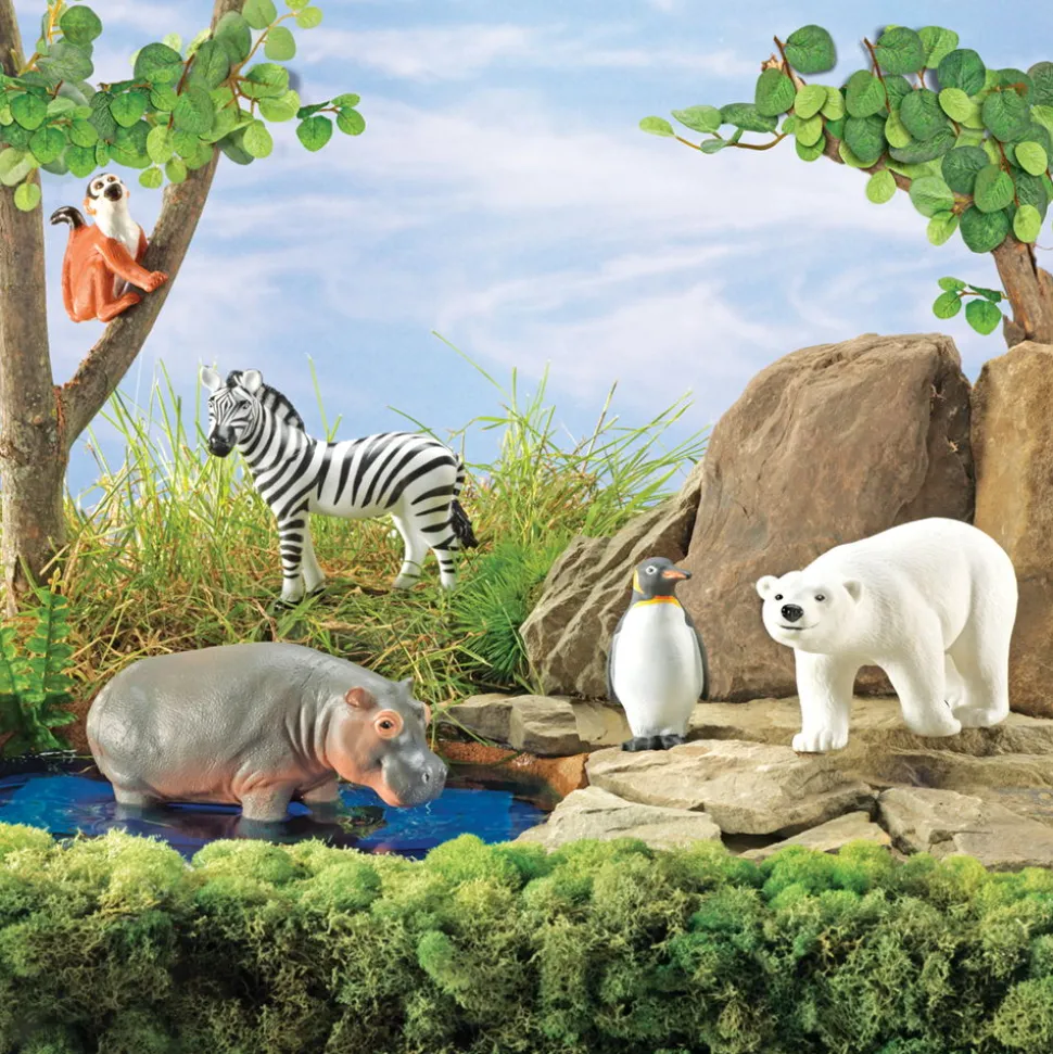 Kaempe Zoodyr, 5 Stk