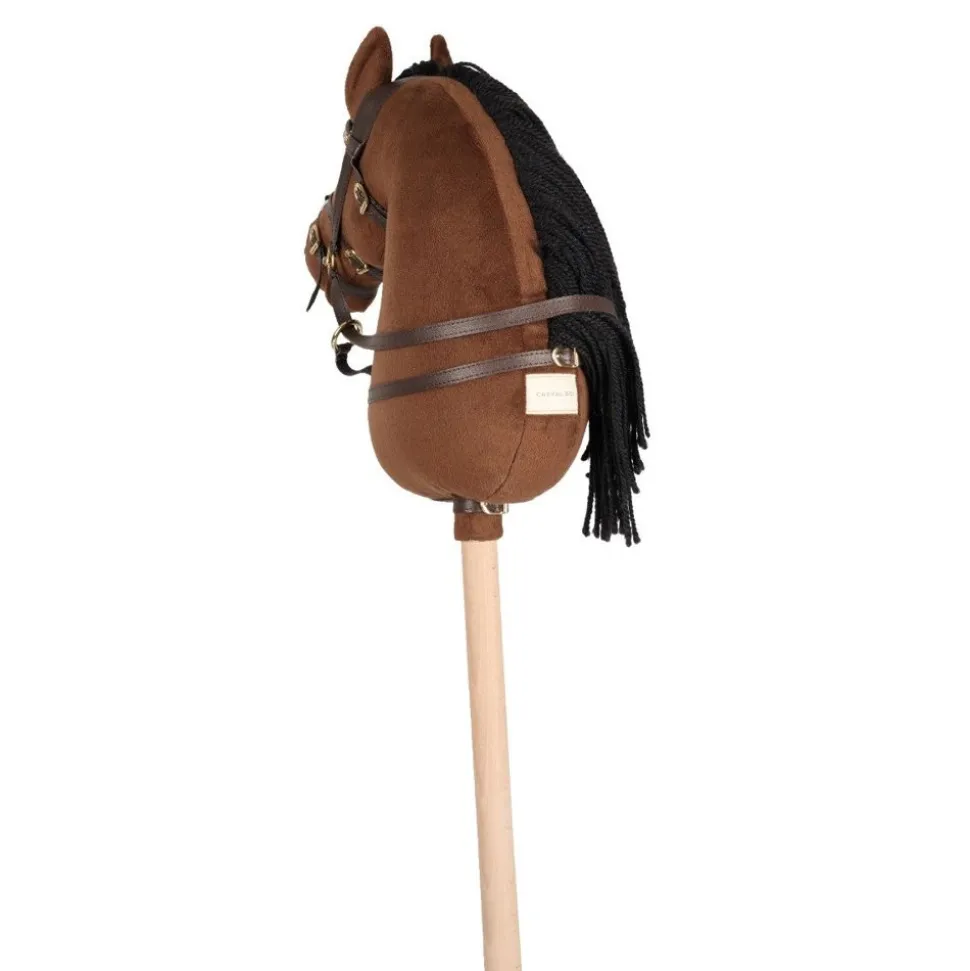 Kaephest Tilbehør - Martingal, Brun/Guld