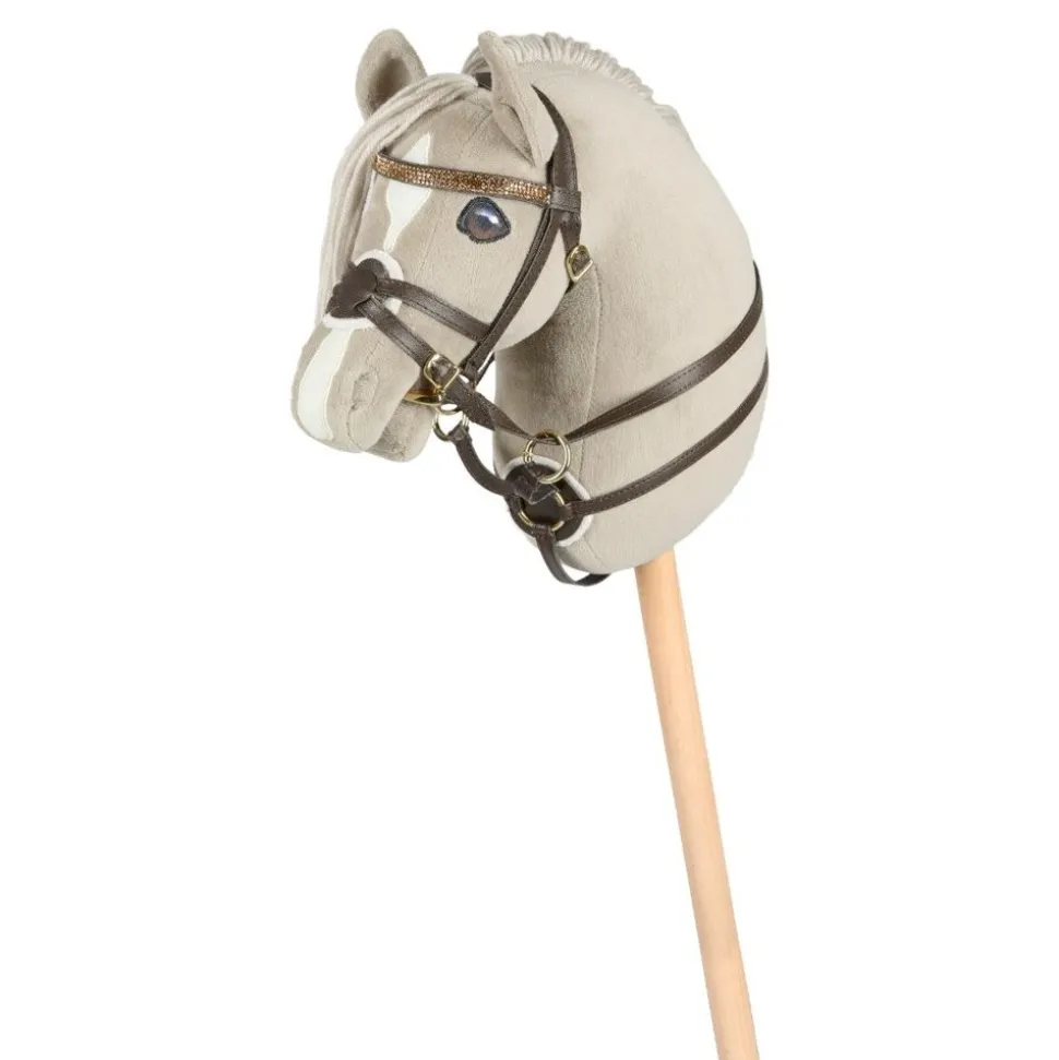 Kaephest Tilbehør - Martingal, Brun/Guld