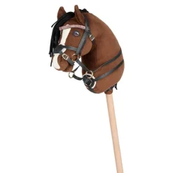 Kaephest Tilbehør - Martingal, Sort/Guld