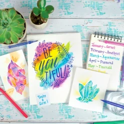 Kalligrafi Tusser - Duo, 12 Stk