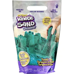 Kinetic Sand® - Turkis M. Glitter, 900 Gram