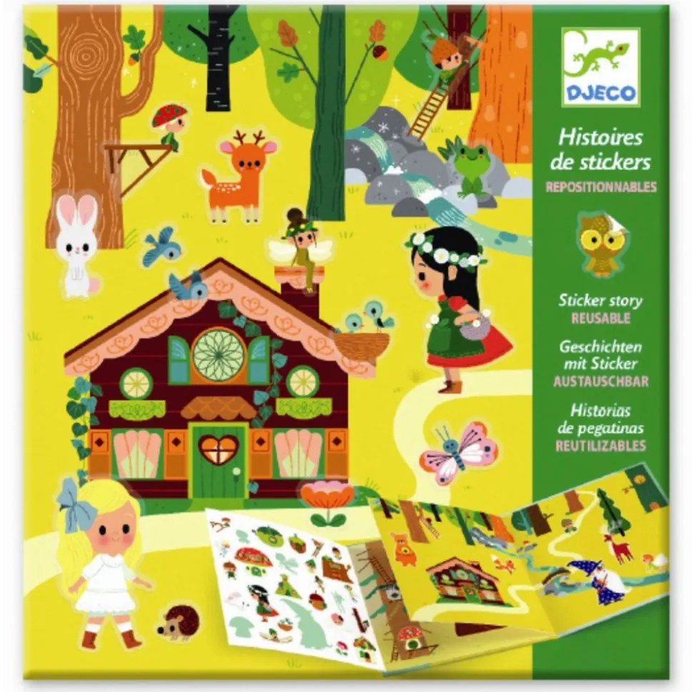 Klistermaerkebog - Den Magiske Skov