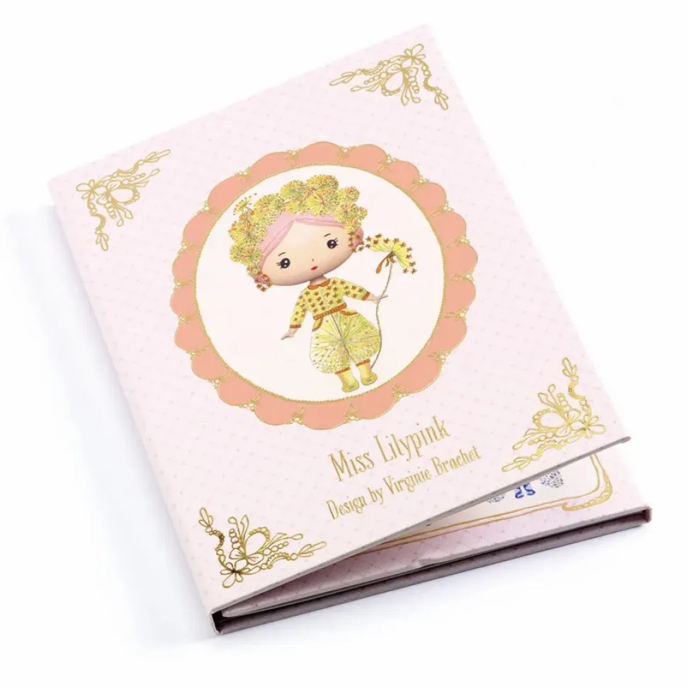 Klistermaerkehaefte Tinyly - Klaed Miss Lilypink Pa