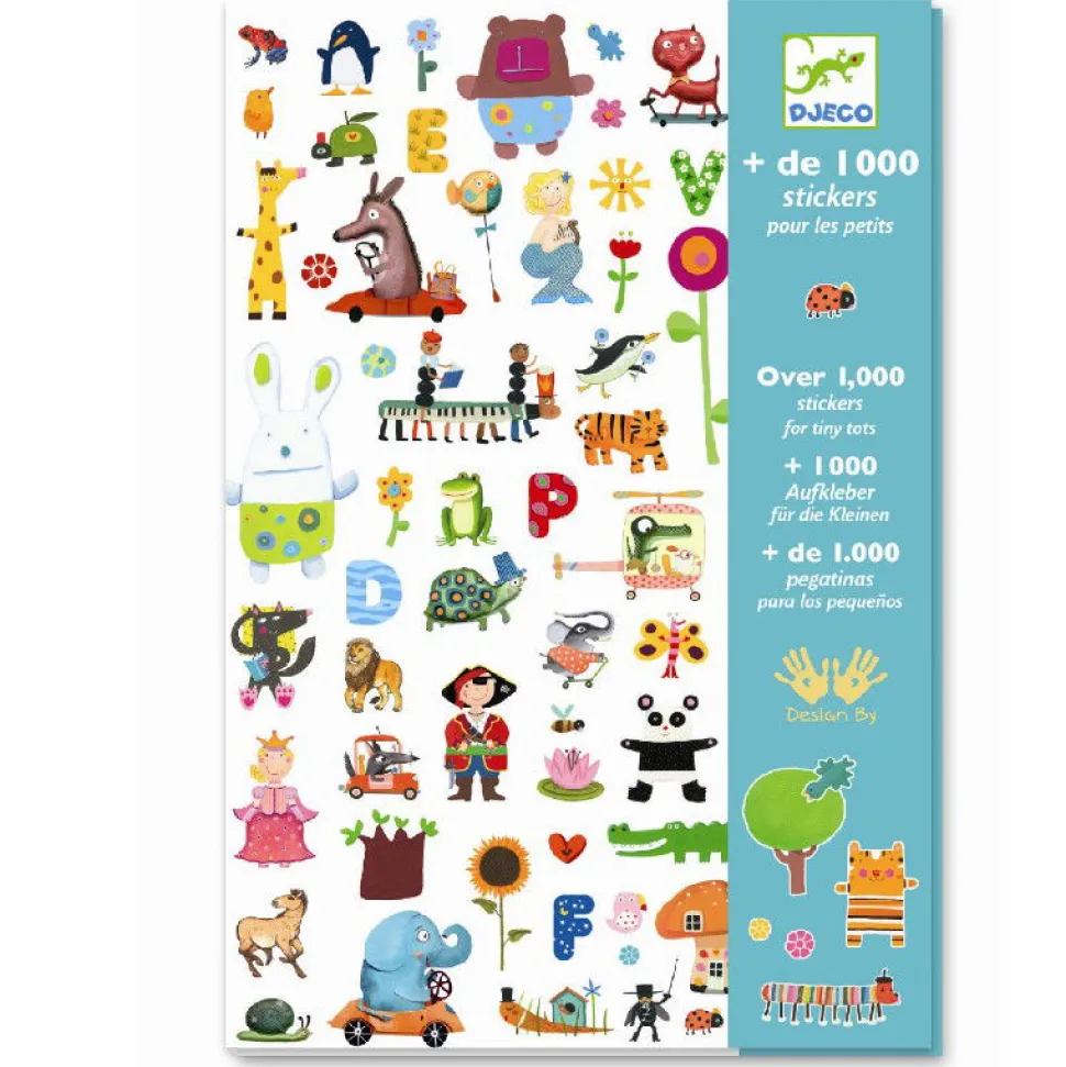 Klistermaerker Til De Sma, 1.000 Stk.