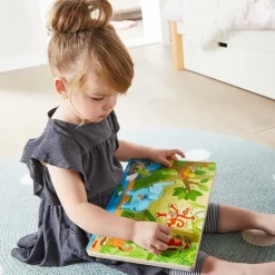 Knoppuslespil Med Lyd - Jungledyr