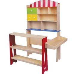 Kobmandsbod Med Hylder + Skuffer