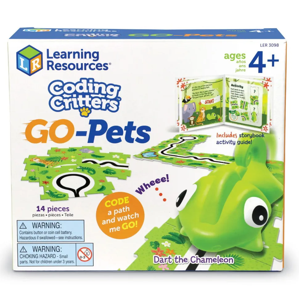 Kod En Dyreven, Kamaeleon - Medium Saet