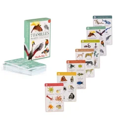 Kortspil - Dyrearter (Engelsk/Fransk)