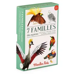 Kortspil - Dyrearter (Engelsk/Fransk)