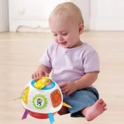 Kravle- Og Lærebold Med Lyd Og Lys