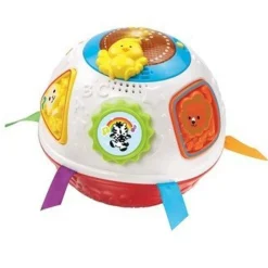 Kravle- Og Lærebold Med Lyd Og Lys