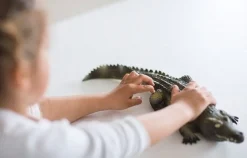 Krokodille I Naturgummi