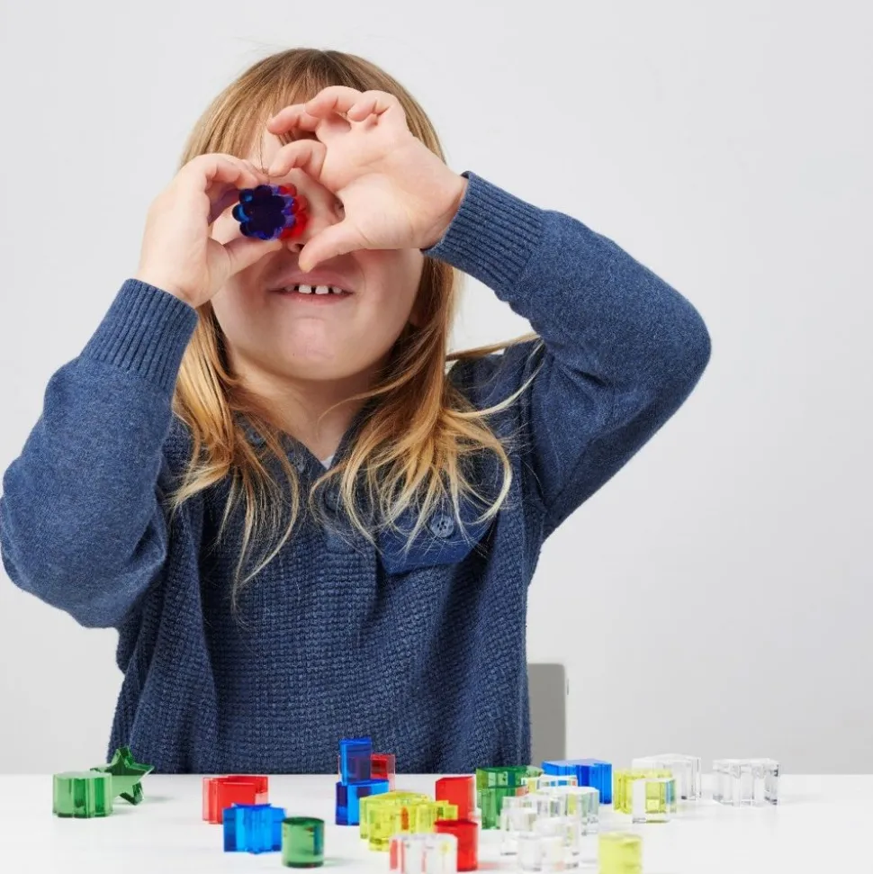 Krystalformer - Farve, 30 Dele