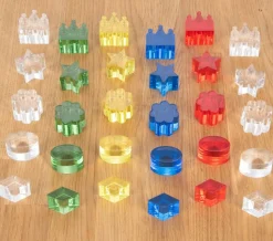 Krystalformer - Farve, 30 Dele