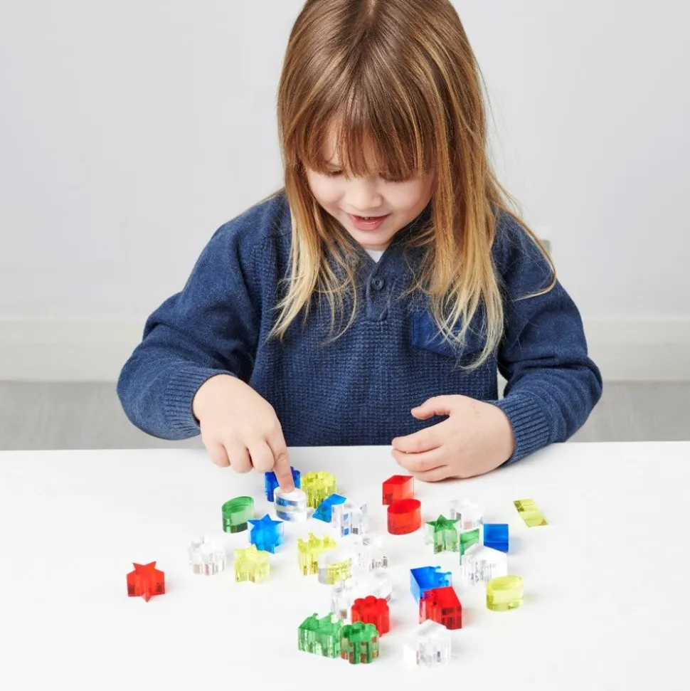 Krystalformer - Farve, 30 Dele