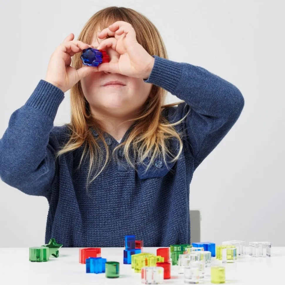 Krystalformer - Farve, 30 Dele