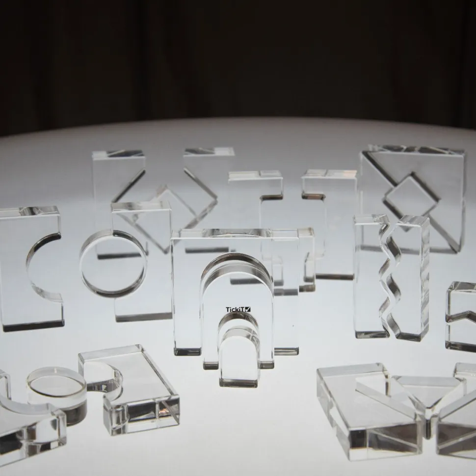 Krystalformer - Transparent, 25 Stk