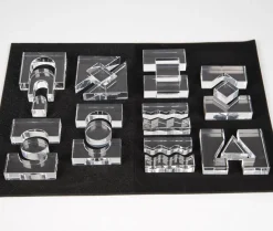 Krystalformer - Transparent, 25 Stk