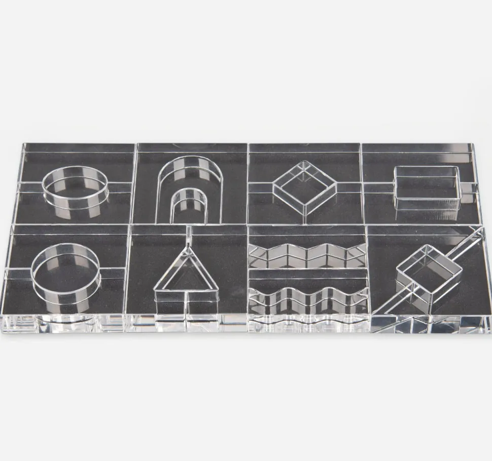 Krystalformer - Transparent, 25 Stk