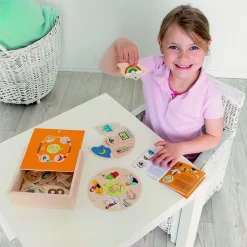 Lag Puslespil - De Fem Sanser