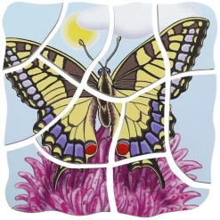 Lag Puslespil - Sommerfuglens Livscyklus