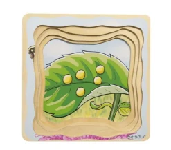 Lag Puslespil - Sommerfuglens Livscyklus