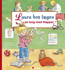 Laura Hos Laegen - En Bog Med Flapper
