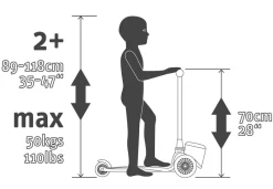 Løbehjul - Highwaykick 2 Lifestyle, Zebra