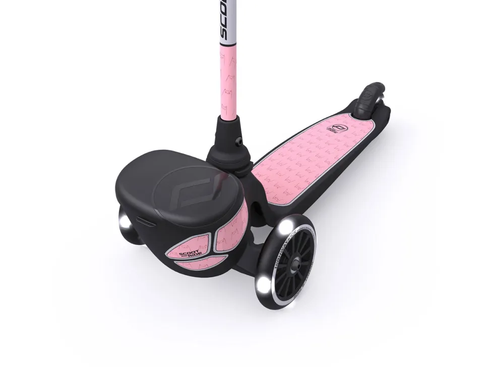 Løbehjul - Highwaykick 2 Lifestyle M. Led, Rose