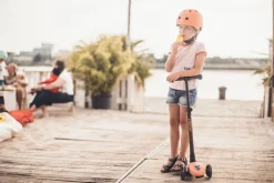 Løbehjul - Highwaykick 3 M. Led, Peach