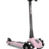Løbehjul - Highwaykick 3 M. Led, Rose