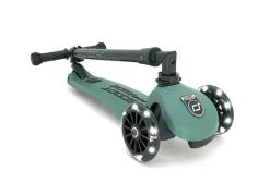 Løbehjul - Highwaykick 3 M. Led, Forest