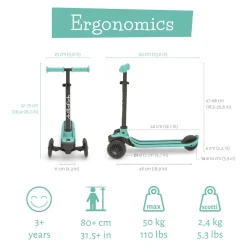 Løbehjul Scotti - Mint