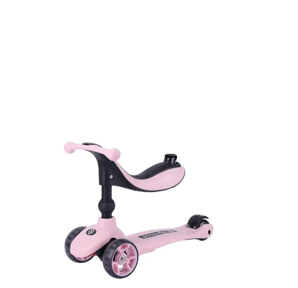 Løbehjul/Lobecykel - Kick'N'Ride, Rosa