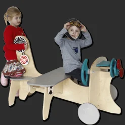 Legehjorne - Flyvemaskine