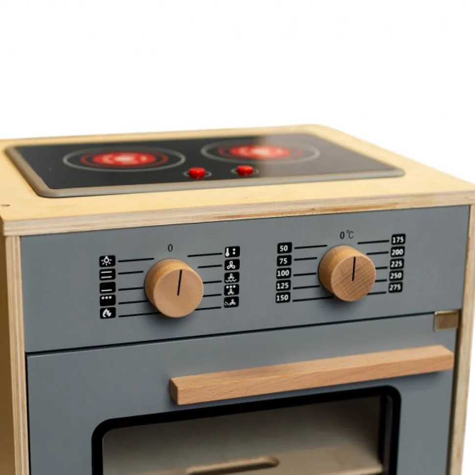 Legekøkken - Ovn M. Kogeplade, Emerald