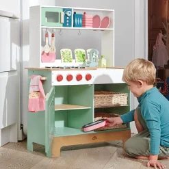 Legekøkken I Trae M. Mikroovn - Inkl. Tilbehør