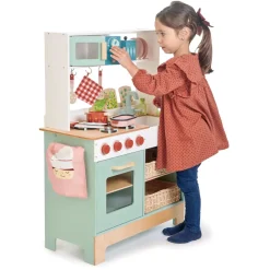 Legekøkken I Trae M. Mikroovn - Inkl. Tilbehør