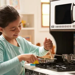 Legekøkken Tilbehør - Grydesaet I Rustfrit Stal