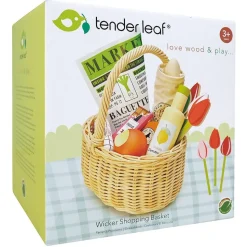 Legemad - Flettet Kurv Med Varer