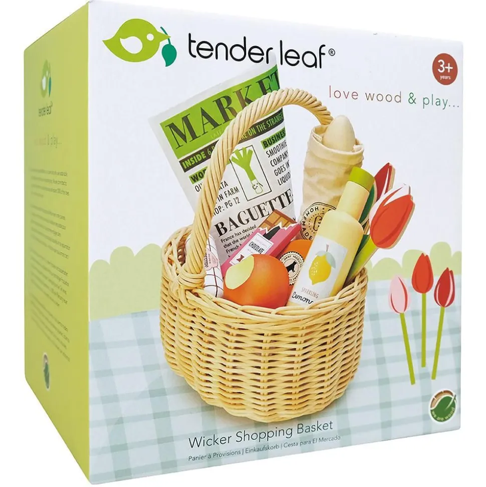 Legemad - Flettet Kurv Med Varer