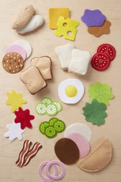 Legemad - Sandwich Af Filt, 33 Dele