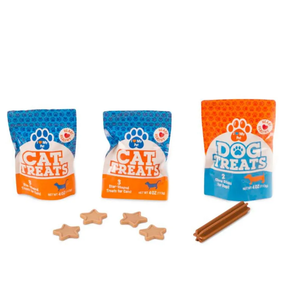 Legesæt - Kaeledyr Inkl. Foder, 26 Dele