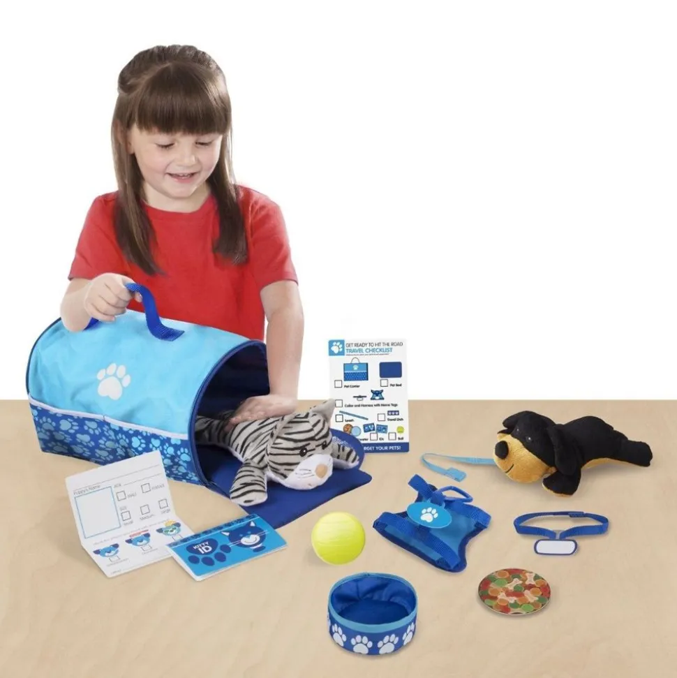 Legesæt - Tag Kaeledyret Med Pa Farten, 16 Dele