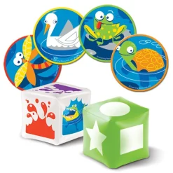 Legetaeppe 250 X 75 Cm - Krokodille-Hop